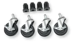 Parts Unlimited 9903-0609 Caster Wheels For Tire Rack. Fixed Price $141.42.