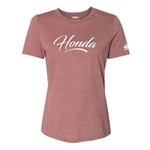Factory Effex Women's Honda Script T-shirt Heather Mauve X-large 27-87346. Fixed Price $28.82.