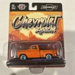 1/64TH M2 Machines Auto Drivers R130 1958 Chevrolet Apache Stepside Chase. Fixed Price $29.99.