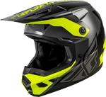 Fly Racing 73-8677M Kinetic Crest Helmet Grey/black/hi Vis Medium. Fixed Price $169.95.
