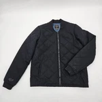 Fox Women's Cosmic Quilted Insulated Bomber Jacket Size Medium Black Full Zip. Fixed Price $34.99.