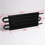 Fit For Auto/mt Radiator Universal Aluminum Remote Transmission Oil Cooler Kit. Fixed Price $26.41.