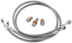 Goodridge Stainless Steel Braided Brake Line Kit KW2887-2FC Fits Kawasaki Front. Fixed Price $57.13.