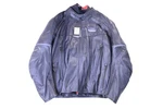 New Oem Victory 286361315 Black Men's Canyon Leather Jacket Size 4XL Nos. Fixed Price $400.99.