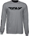 Fly Racing Corporate L/s Tee Grey Lg 352-4146L. Fixed Price $51.95.