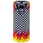 Zan Motley Tube Polyester Checkered Flames. Fixed Price $10.98.
