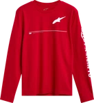 Alpinestars Committed Ls Csf Tee Men*s Red Medium Long Sleeve Shirt. Fixed Price $42.44.