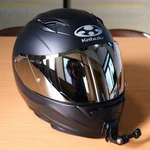 Kabuto Kamui-iii Matte Black Full Face Helmet With Clear & Mirror Shields Used. Fixed Price $430.72.