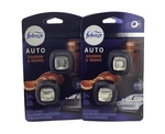(lot Of 4) Febreze Car Vent Clip Air Freshener, .07 Fl. Oz Each -bourbon &orange. Fixed Price $24.74.