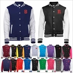 Personalised Mens Baseball Embroidered Alphabets Letter Varsity Jackets. Fixed Price $31.30.