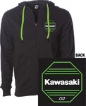 Factory Effex Kawakaski Octagon Zip-up Hoodie Black. Fixed Price $63.09.