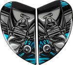 Icon Airframe Pro* Side Plates Outbreak Blue 0133-1407. Fixed Price $30.59.