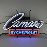 Neonetics 5CAMCH Camaro By Chevrolet Car Service Garage Sign 28"X17". Fixed Price $419.99.