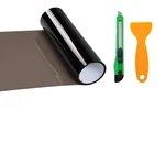 Jnxij Car Tint Film, 12 48 Inch Waterproof Headlight Wrap Black. Fixed Price $8.99.