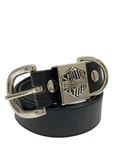 Harley Davidson Leather Belt, Black, Men's, 98753-94VM. Fixed Price $133.74.