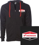 Factory Effex Stadium Zip-up Hoodie Black Large For Honda 27-88304. Fixed Price $68.19.