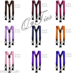 New Mens Convertible Button Hole Classic Suspenders Adjustable Elastic Braces. Fixed Price $25.79.