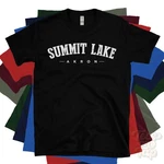 Summit Lake Akron T-shirt Ohio Usa Retro Varsity Style Hometown Gift Idea. Fixed Price $21.50.