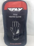 New Fly Racing Title Heated Snowmobile Winter Gloves Grey All Sizes. Fixed Price $165.00.