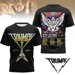Triumph 50TH Anniversary Shirt Tour Balck Size S-5XL TRITRI98. Fixed Price $26.99.