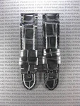 Elite Black Grain Leather Deployment Watch Band Strap Pam 1950. Fixed Price $34.45.
