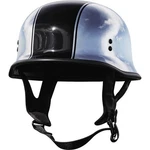 Highway 21 9MM German Beanie Half Motorcycle Helmet Chrome Dot Certified. Fixed Price $99.95.