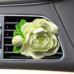 Duscoke Jasmine Car Air Freshener Vent Clip, Cute Count (pack Of 1), Green. Fixed Price $9.69.