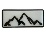 Trailer Hitch Cover - Mountains Design. Fixed Price $11.99.