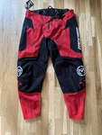 Moose Racing Qualifier Motocross Offroad Pants Red/black Men's Size 42. Fixed Price $54.25.