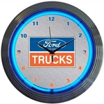 Neonetics 8FTRUC Ford Trucks Licensed Olp Sign 15 Inches Clock. Fixed Price $66.99.