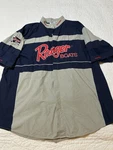 The Game Men Size 3XL Shirt Ranger Boats Short Sleeve Button Blue Cup. Fixed Price $19.99.
