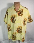 Canopy Mens Medium Yellow Dragon Shirt. Fixed Price $16.15.