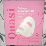 Quasi-collagen Glow Up Mask Hydrating & Firming Facial 4 Pcs/box. Fixed Price $17.39.