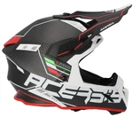 Helmet Carbon Moto Cross Acerbis Steel 2206 Black Red Tg. Fixed Price $375.42.