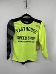 Fasthouse Carbon Eternal Jersey Youth High-viz Black Riding Performance Nwt. Fixed Price $22.39.