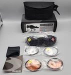 Bobster Bugeye 2 Goggles - 3 Lenses Smoked, Amber, Clear Black Brand New. Fixed Price $39.87.