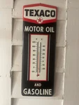 Open Road Brands Texaco Motor Oil Gasoline Metal Thermometer. Fixed Price $17.95.