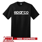 Sparco Black T-shirt Logo Racing Seats Gear Gaming Racecar Automotive Tools. Fixed Price $19.99.