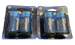 Rayovac High Energy D Alkaline Batteries 2 Pack X = (4 Total). Fixed Price $9.88.