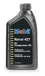Mobil Rarus 427 Compressor Oil 1 Quart, Amber. Fixed Price $24.78.