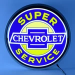 Neonetics Super Chevrolet Service 15" Backlit Led Lighted Sign 7CHEVS. Fixed Price $199.99.