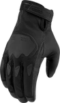 Icon Hooligan Ce Gloves Small Black 3301-4354. Fixed Price $30.00.