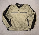 Icon MH1000 Motorcycle Green Jacket D30 Armored Men's Xl Textile/leather. Fixed Price $124.99.