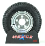 Kenda Loadstar Trailer Tire X On Galvanized 5 Lug Wheel 4.80-8 Lrb. Fixed Price $75.15.