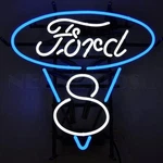 Ford Blue And White Neon Sign & 5FV8BW W/ Free Shipping. Fixed Price $459.99.