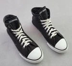 Harley Davidson Nathan Sneakers Mens 9.5 Black High Top Canvas Moto Biker D93226. Fixed Price $34.95.