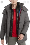 Tommy Hilfiger Men's Glide Ski Jacket Size Medium Jet Black/haute Red Msrp $349. Fixed Price $209.99.