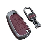 Sanrily Keyless Flip Fob Cover For Audi Q3 Q7 A3 A1 Tt R8 Metal Wine Red. Fixed Price $36.09.