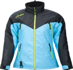 Arctiva Women's Pivot 7 Jacket Black/light Blue Xs 3121-0839. Fixed Price $179.95.