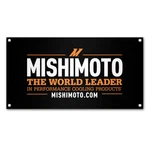 Mishimoto Promotional Banner - Durable Display For Garages, Workshops, Man Caves. Fixed Price $59.56.